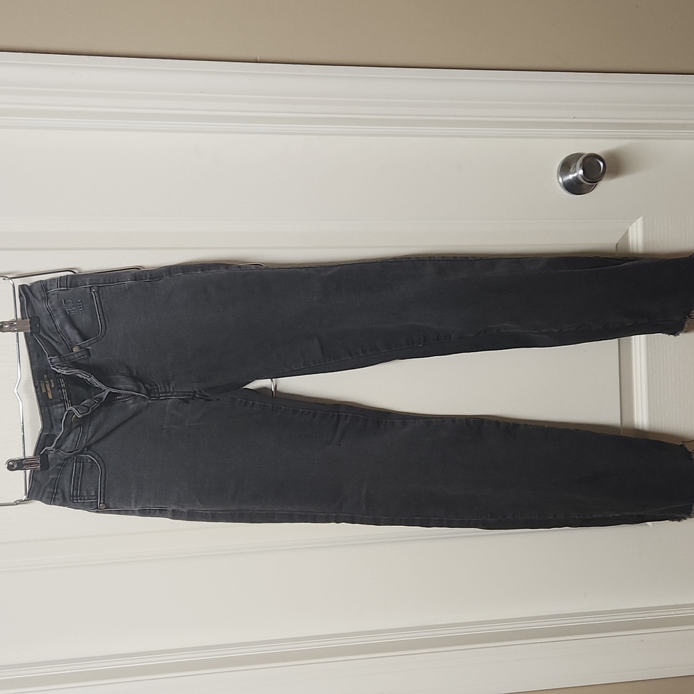 Versace 1969 Abbigliamento Sportivo SRL Jeans Italy Sz 27 Skinny Black Stretch